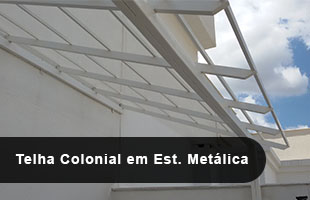 Telhado Colonial em Estrutura Met�lica